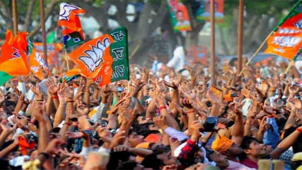 વિધાનસભા ચૂંટણીમાં ભાજપે લહેરાવ્યો ભગવો