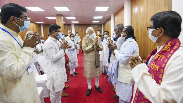 મતુઆ સમાજના તીર્થ સ્થાને ગયા છે વડાપ્રધાન