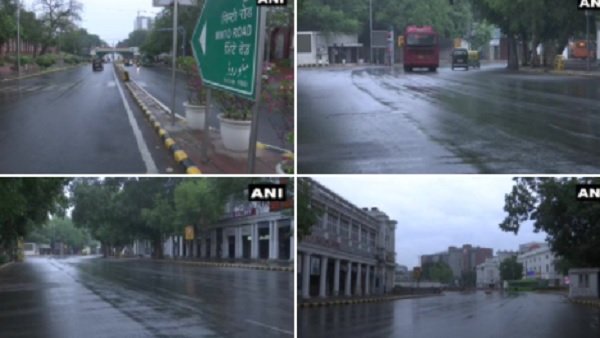 ઓરેન્જ અલર્ટ વચ્ચે દિલ્હીમાં વાદળ વરસ્યાં