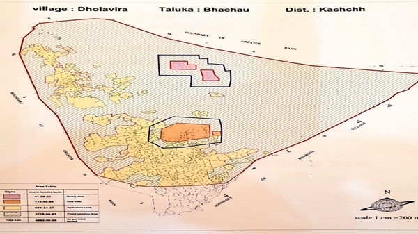 ધોળાવીરા સાઇટ પર થયેલા શોધ અને સંશોધન