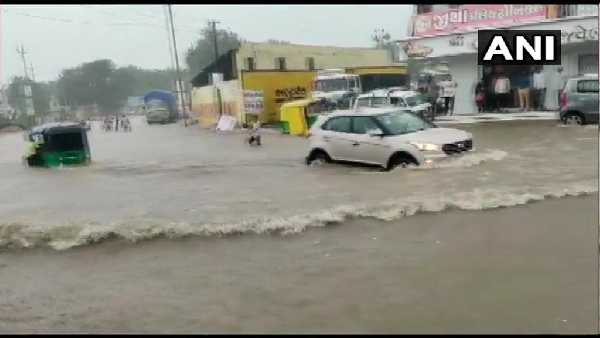 અલગ અલગ સ્થળોએ ભારે વરસાદ