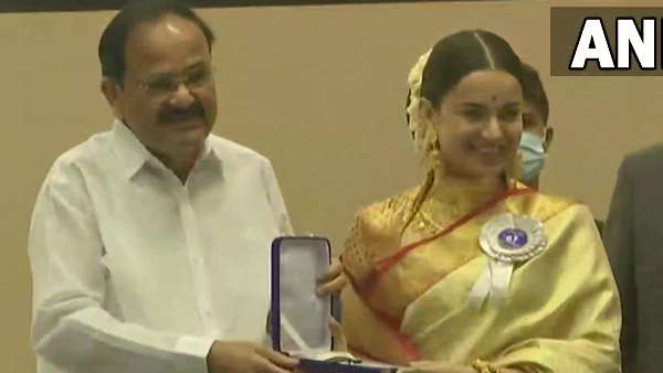 કંગનાને બે ફિલ્મો માટે અવૉર્ડ