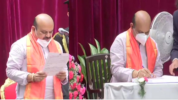 યેદિયુરપ્પાની જગ્યાએ કર્ણાટકના સીએમ બન્યા બીએસ બોમાઈ