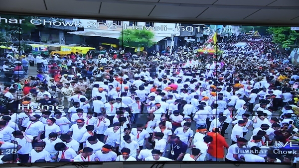 CM ડેશબોર્ડની વીડિયો વોલ પર કર્યું મોનિટરિંગ