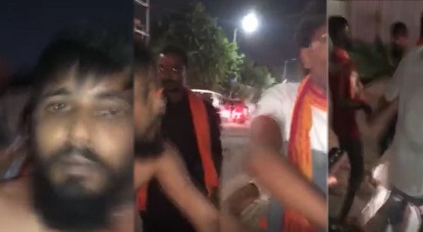 મુસ્લિમ યુવકની પિટાઈ