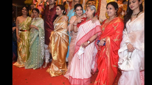 સાડીમાં લાગી રહ્યા હતા સુંદર