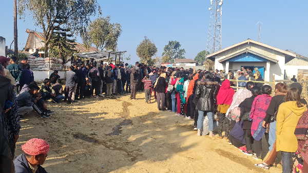 નાગાલેન્ડમાં મતદાન ચાલુ છે